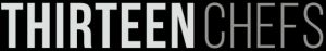 Thirteen Chefs logo black